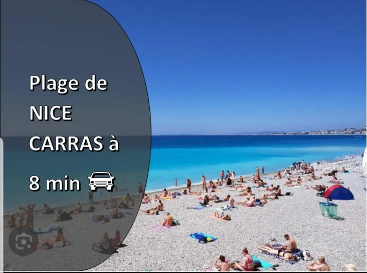Appartements Renove 2023 Proche Aeroport 5Min, Gare Sncf 2 Min, Tramway Au Pied De L'Immeuble , Parking Possible, Renovated Apartments 2023 Near The Airport 5 Min, Train Station 2 Min, Tram Next To The Building 1 Min, Parking Possible Nice 0*,  France